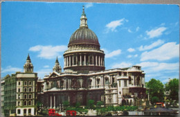 ENGLAND UK UNITED KINGDOM LONDON SAINT PAUL CATHEDRAL CARD POSTKARTE POSTCARD ANSICHTSKARTE CARTOLINA CARTE POSTALE - Collections & Lots