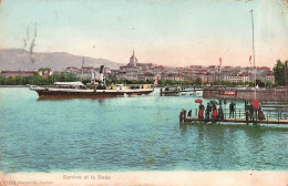 SUISSE - Genève - La Rade - Carte Postale Ancienne - Genève