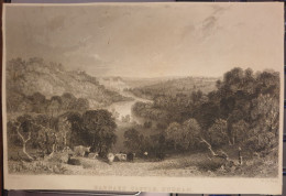 Lithographie (gravure) - Barnard Castle, Durham - Lithografieën