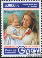 Guinea 12405 (kompl. Ausgabe) Postfrisch 2017 Prinzessin Charlotte - Guinée (1958-...)