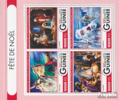 Guinea 12026-12029 Kleinbogen (kompl. Ausgabe) Postfrisch 2016 Weihnachten - Guinée (1958-...)