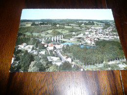 CARTE POSTALE MODERNE CPM LIMOUSIN HAUTE VIENNE ST. PRIEST TAURION VUE GENERALE AERIENNE ECRITE AVEC TIMBRE 1970 - Saint Priest Taurion