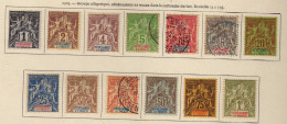 Senegambie Et Niger - 1903 - Type Groupe - Neufs* Et Obliteres - Neufs