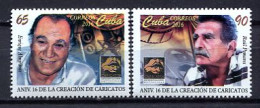 Cuba 2016 / Caricatos Cinema Dance Theater Theatre MNH Baile Teatro Cine / Cu1905  31-52 - Teatro