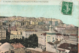 ALGÉRIE - Alger - Le Minaret De La Mosquée Et La Haute Ville - Carte Postale Ancienne - Algiers