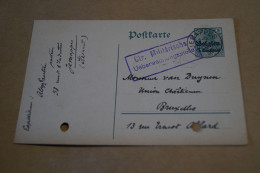 Guerre 14-18,courrier Avec Belle Oblitération Militaire,1918 ,censure ,pour Collection - OC38/54 Ocupacion Belga En Alemania