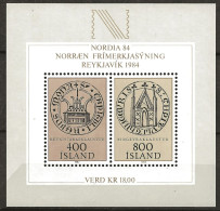 ISLANDE: **, BF N°4, TB - Blocks & Sheetlets