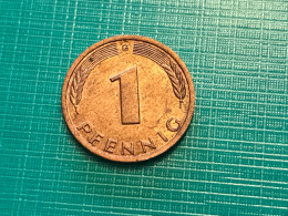 Münze Münzen Umlaufmünze Deutschland 1 Pfennig 1981 Münzzeichen G - 1 Pfennig