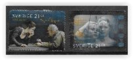 Suède 2018 N°3209/3210 Oblitérés Bergman - Used Stamps