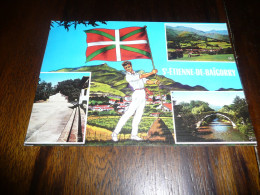 CARTE POSTALE MODERNE CPM PAYS BASQUE PYRENEES ATLANTIQUES ST. ETIENNE DE BAIGORRY MULTIVUES  ECRITE AVEC TIMBRES 1986 - Saint Etienne De Baigorry