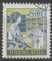 YOUGOSLAVIE N° 2172  O Y&T 1988 La Poste ( Opératrice De Tri) - Used Stamps