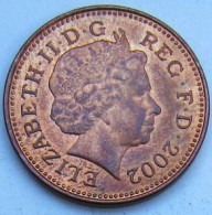 Pièce De Monnaie 1 Penny 2002 - 1 Penny & 1 New Penny