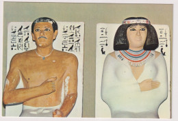 AK 198268 EGYPT -  Cairo - The Egyptian Museum - Statues Of Prince Rahotep And Princess Nofert - Museen