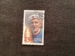 Yvert 1051 Pofis 1221 Oblitérés CZ 2023 Jan Vesely 1923-2003 Coureur Cycliste Bike - Used Stamps