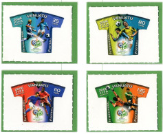 VANUATU 2006** - FIFA World Cup Football - Germany 2006 - 4 Val. MNH. - 2006 – Allemagne