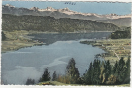 E2939) OSSIACHERSEE Mit Blick Auf Karawanken Ossiach U. Bodensdorf - Kärnten - Schöne Farbfoto AK - älter - Ossiachersee-Orte