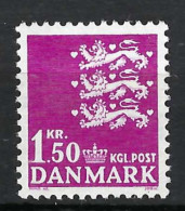 DINAMARCA ESCUDO 1962 Yv 409 MNH - Unused Stamps