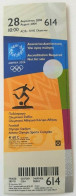 Athens 2004 Olympic Games - Football FINAL Unused Ticket : Argentina - Paraguay, Code: 614 - Abbigliamento, Souvenirs & Varie