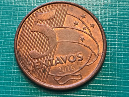 Münze Münzen Umlaufmünze Brasilien 5 Centavos 2016 - Brésil