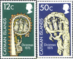 178788 MNH CAIMAN Islas 1975 NAVIDAD. CRUCES DE CRISTO EN MARFIL - Iles Caïmans