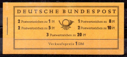 Carnet De Alemania N ºMichel MH-4xu ** - 1951-1970