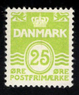 DINAMARCA BÁSICA OLAS 1965 Yv 419 MNH - Ungebraucht