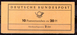 Carnet De Alemania Nº Michel 9v ** - 1951-1970