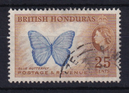British Honduras: 1953/62   QE II - Pictorial   SG186    25c     Used - British Honduras (...-1970)