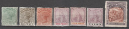 TRINIDAD  - 1893/1898 - YVERT N°37+54 ** MNH + 41/42+45+47+49 * MH - COTE 2020 = 50 ++ EUR - Trinidad En Tobago (...-1961)