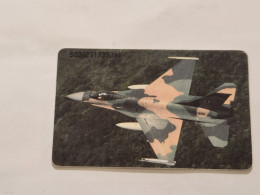 Venezuela-(VE-CAN2-0770)-F-16 Fighting Falcon-(1/8)-(222)(Bs.3.000)(S030201739394)-used Card+1card Prepiad Free - Venezuela