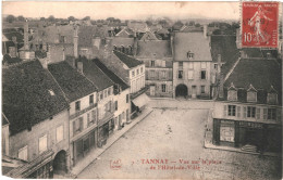 CPA Carte Postale France Tannay Vue Sur La Place De L'Hôtel De Ville  VM76555 - Tannay