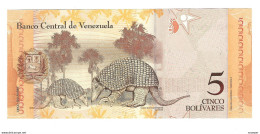 Venezuela 5 Bolivares 2007  89  Unc - Venezuela