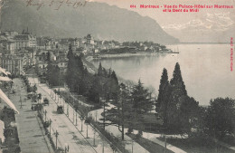 SUISSE - Montreux - Vue Du Palace Hôtel Sur Montreux Et La Dent Du Midi - Carte Postale Ancienne - Montreux