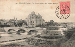 FRANCE - Solesmes - Vue Générale De L'Abbaye Et Vallée De La Sarthe - Carte Postale Ancienne - Solesmes