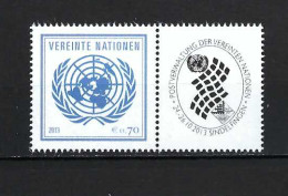 UNO, Wien (W 31), 2013, Mi.-Nr.: 797 ZF (Sindelfingen) Postfrisch - Unused Stamps