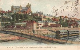 FRANCE - Le Mans - Vue Générale Prise Du Quai Ledru Rollin - LL - Carte Postale Ancienne - Le Mans