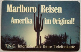 Germany T.N.C. Travel Card - Marlboro Reisen - Amerika Im Original - Altri & Non Classificati