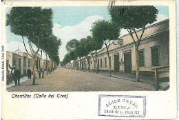 24755 - PERU  -  Vintage Postcard - Chorrillos - Calle Del Tren - 1902 - Pérou