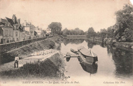 FRANCE - Saint Avertin - Les Quais - Une Prise Du Pont - Carte Postale Ancienne - Saint-Avertin