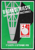 W369 – 2 FIERA DI TRIESTE DEL 1950 - Marcophilia