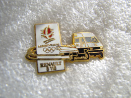 PIN'S    RENAULT   B 110  ALBERTVILLE 1992  Zamak - Renault