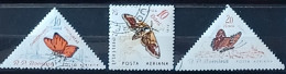 Roumanie  1960,  YT N°A120-22  O,  Cote YT 0,45€ - Used Stamps