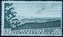 Cameroun  1947-52,  YT N°A38  O,  Cote YT 1,5€ - Posta Aerea