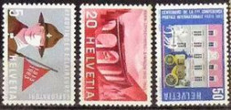 Suisse  1963,  YT N°705,07,10  N**,  Cote YT 3,8€ - Unused Stamps