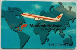 Germany T.N.C. Travel Card - Martinair Holland ( German Reverse ) - Other & Unclassified