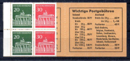 Carnet De Alemania Nº Michel 14g ** - 1951-1970