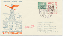 BUNDESREPUBLIK 7.10.1957, Erstflug Deutsche Lufthansa Mit Convair CV-440 „HANNOVER – KOPENHAGEN“ (Hab.175/Sie.107B) - Primeros Vuelos