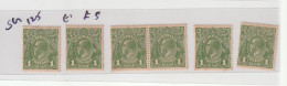 Australia 1931 . SG 125  Mint Hinged 5 Numbers MNH 1 Number Total 6 Numbers Good Condition (AS81) - Nuevos
