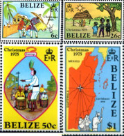 291592 MNH BELIZE 1975 NAVIDAD - Belize (1973-...)