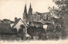 FRANCE - Chartres - La Cathédrale - Carte Postale Ancienne - Chartres